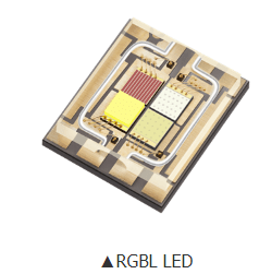 Luminus launches a brand new RGBL 4-in-1 color LED enhancing the color rendering of traditional RGBW solutions.